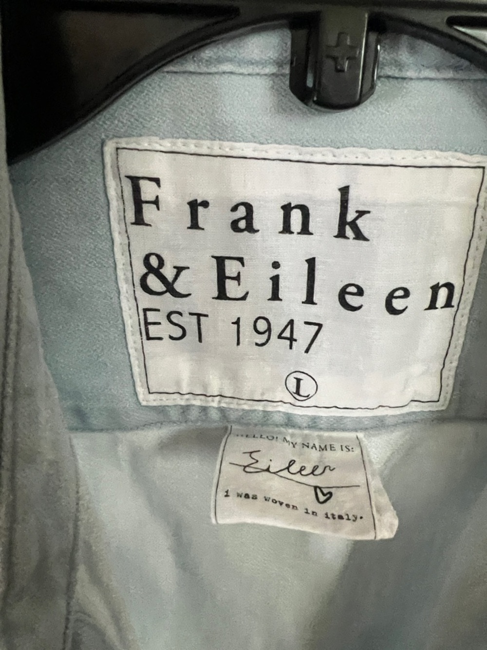 Frank & Eileen EILEEN DENIM shirts size Large - Picture 6 of 9